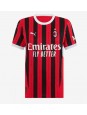 AC Milan Alvaro Morata #7 Domácí Dres pro Dámské 2024-25 Krátký Rukáv